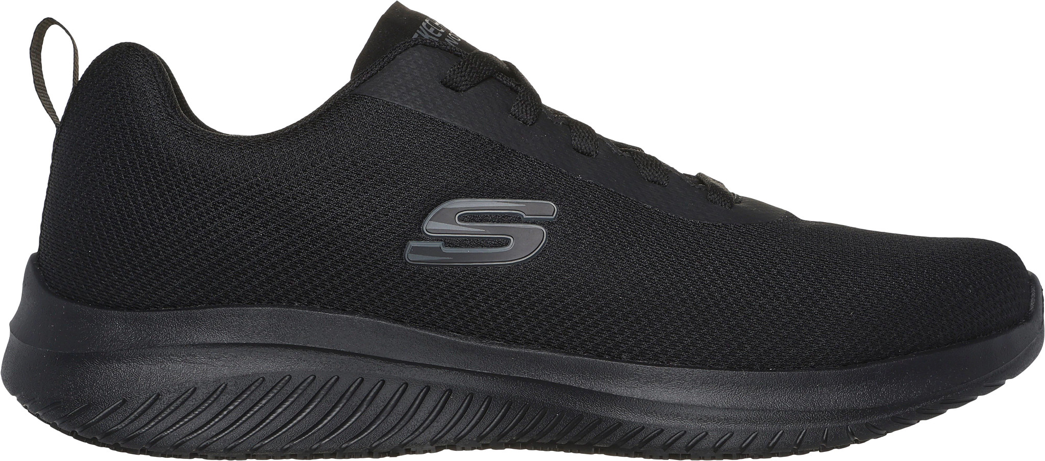 Men's Skechers Slip Resistant Ultra Flex 3.0 Daxtin shown in Black (Black)